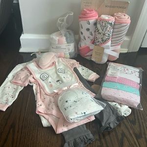 GIRLS BABY SHOWER GIFT SET 🌷🎀